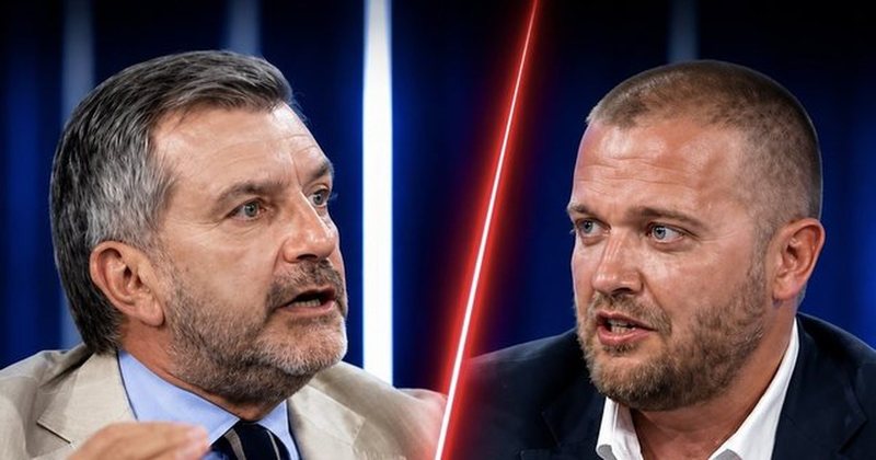 &ldquo;Je ti bandit&rdquo;/ Plas sherri n&euml; TV mes Andi Bushatit dhe Ardit