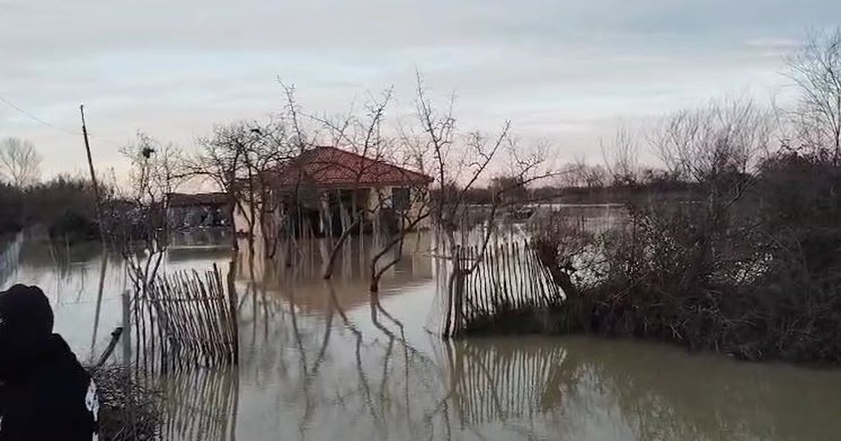Çahet argjinatura e Semanit  përmbyten 20 banesa dhe toka bujqësore në Libofshë