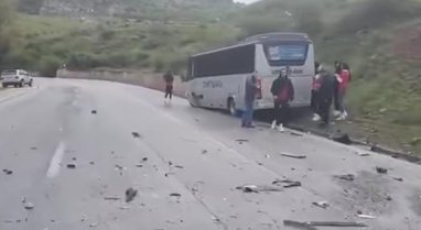 Aksidentohet autobusi i ekipit të volejbollit të Korçës,