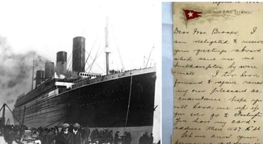 Letra e mbijetuar e kolonelit Archibald Gracie nga Titaniku shitet në