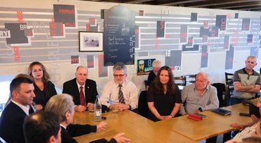 Berisha with the leadership of the DP in Brussels: The law of the farce is that