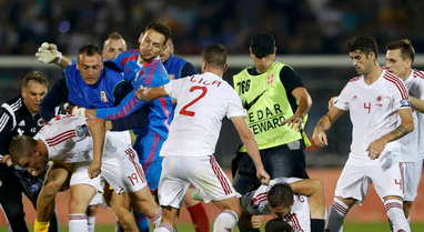 "The Guardian" report: Albania-Serbia challenge in the face of the