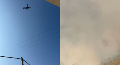 The fire situation in Pilur is still out of control, vacationers are in panic