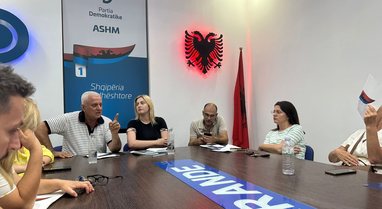 Meeting of the Presidency of the Democratic Party of Saranda/Zhupa: With