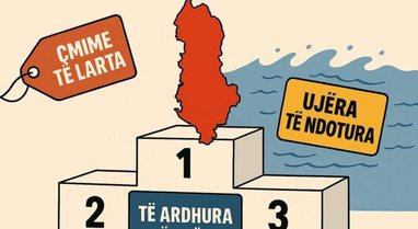 The first from the end... Albania's unwanted "victories"