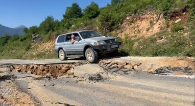Shembet rruga, 5 fshatra të Martaneshit rrezikojnë të izolohen