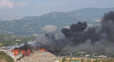 Vijon zjarri në inceneratorin e Elbasanit, tymi toksik rrezikon