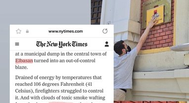 The New York Times: Shqipëria nën tymin e shkaktuar nga masakra