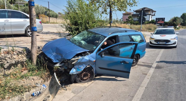 Përplasen dy makina në aksin Sarandë-Delvinë, 4 të