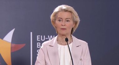 Von der Leyen: Shqip&euml;ria t&euml; ndjek&euml; shpejt Malin e Zi