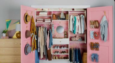 Why should you leave the closet open on hot days?