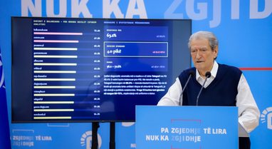 Berisha: Dumani po fsheh qeveritar&euml;t e Arub&euml;s p&euml;r t&euml;
