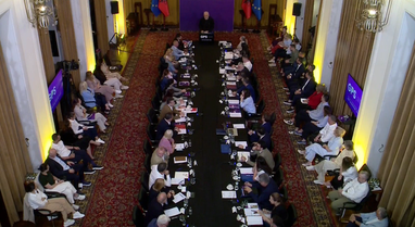 What happened in the SP group? Rama "stops" the debate about Marjana
