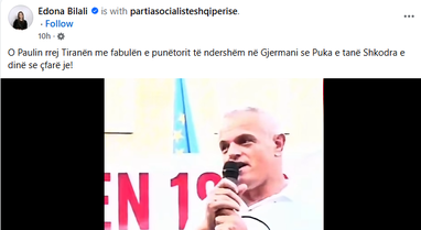 She once called Rama 'Zeus', the deputy minister attacks the former