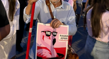 Analisti i njohur n&euml; protest&euml;n kund&euml;r Ram&euml;s, shfaqet me