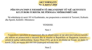 With invoice, the government spends 4.2 million euros against the protest