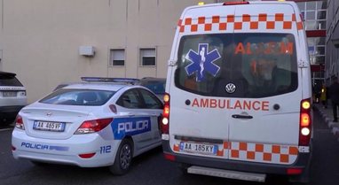 Nighttime accident in Gramsh, man and woman injured