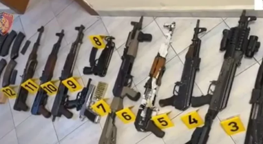 Weapons cache discovered in Fier, Prosecution sends 38-year-old to trial