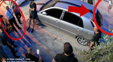 VIDEO-scandal in Saranda/ Director of AMP Vlora and officials sexually harass
