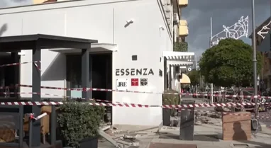 VIDEO/ Restaurant roof collapses in Italy, one victim and ten injured