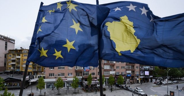 Which of the punitive measures has the EU started to remove from Kosovo?