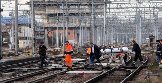 Albanian man hit by train in Milan