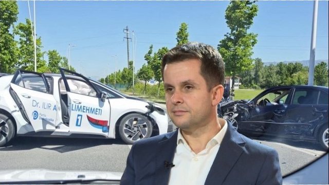 Alimehmet's campaign vehicle involved in accident on Rinas road, candidate: