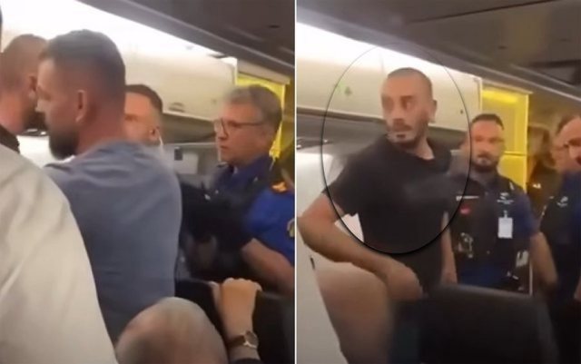 Shqiptari tenton të hapë derën e avionit gjatë fluturimit