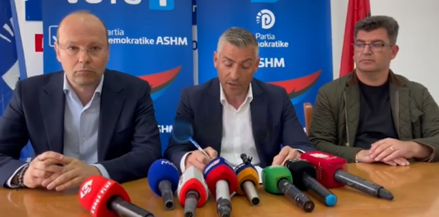 Bledjon Nallbati reacts after the incident in Korça: There was no