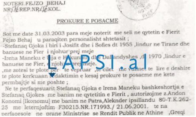 Caktoi avokat për të kundërshtuar dëbimin, del prokura
