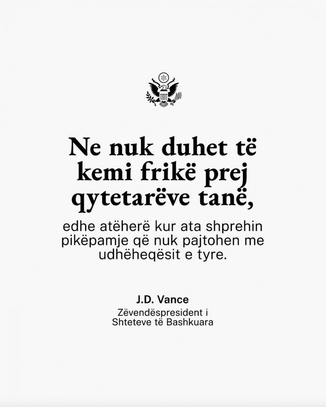 Një “thumb” për qeverinë? Ambasada Amerikane në