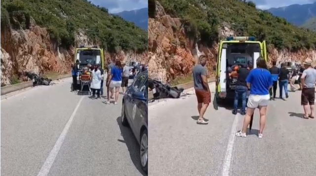 Aksident në Himarë-Qeparo, plagosen dy turistë të huaj,