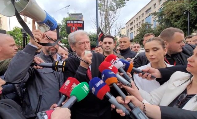 Nga Brukseli në protestë, Berisha: Rama kurrë nuk do mund të