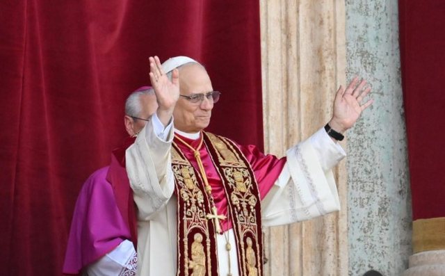 Pope Leo XIV's ceremony at the Vatican/ Albania is represented by religious
