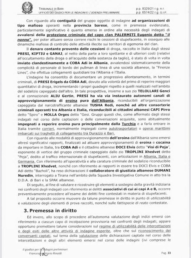 Document/ How did Nuredin Dumani hit Xhevdet Troplini's group of