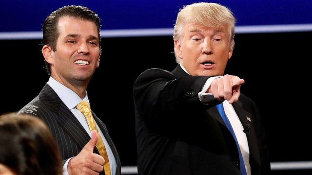Donald Trump's son says he might one day run for US president