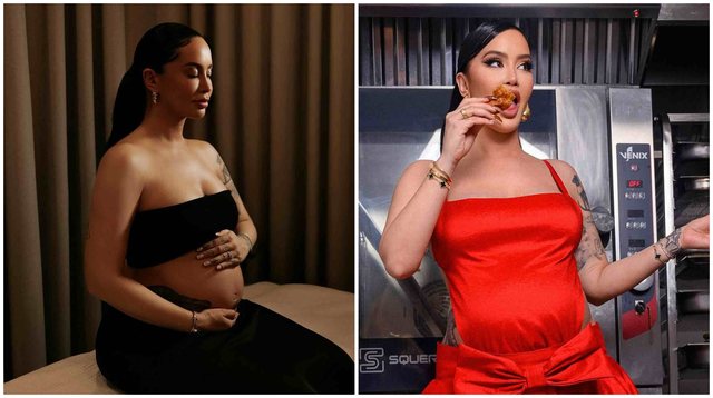 It was rumored that she broke off relations with her manager, Dafina Zeqiri