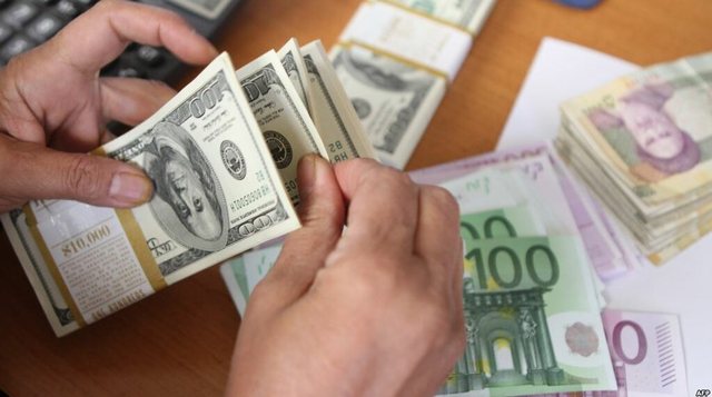 Foreign exchange, the rate at which foreign currencies are sold and bought