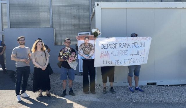 'Justice for Hamid': Activists protest against Gjadri camp
