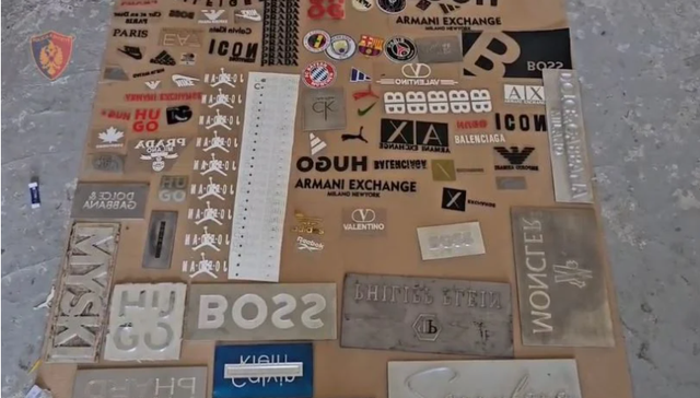 They printed fake logos of well-known brands, 4 arrested, two others wanted