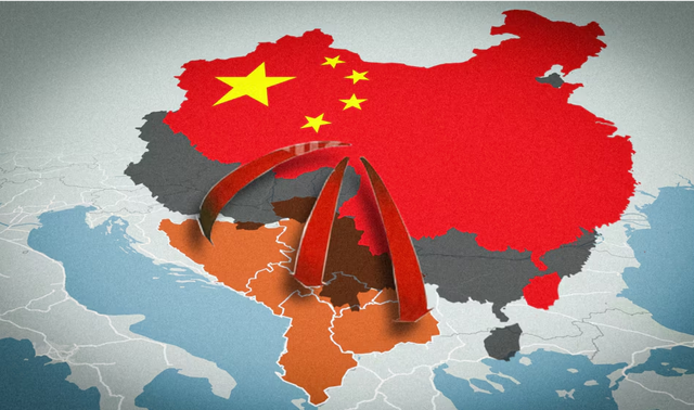 How is China exploiting the West's retreat to expand its presence in the