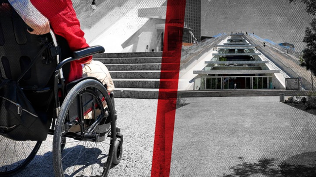Tirana Pyramid “symbol of exclusion” for people with disabilities