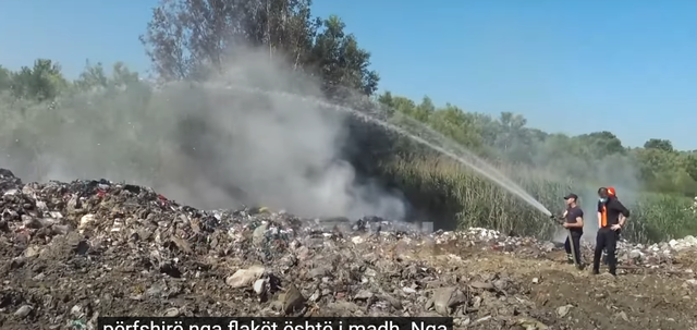 Shijak's garbage is burning, the mayor goes on a rampage with Range: You