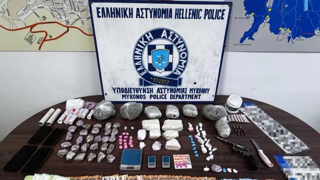 Shpërndanin drogëra të forta në Mykonos, në pranga 3