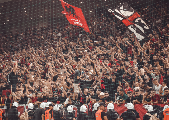 Missing from the match with Serbia, 'Red and Black Fans' will be