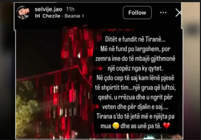 "Ditët e fundit në Tiranë"/ Shpat Kasapi ndahet nga