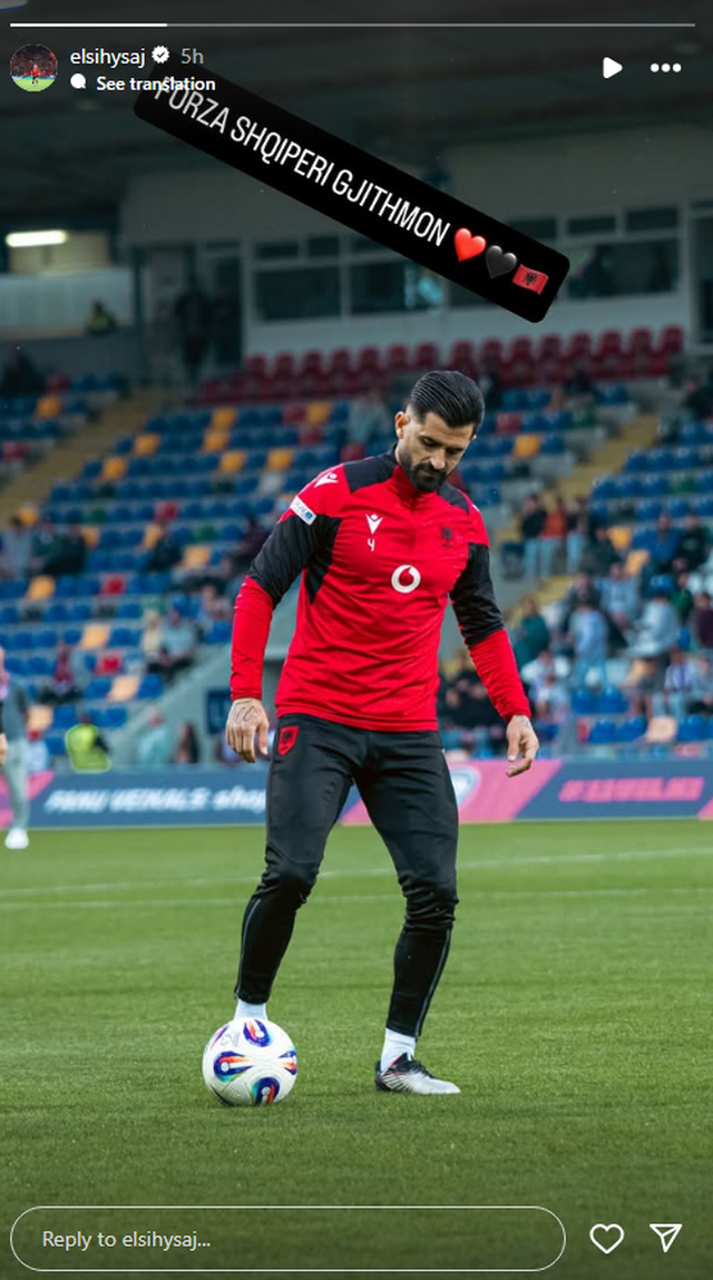 Disappointment with Latvia, Elseid Hysaj reacts after disappointing transfer