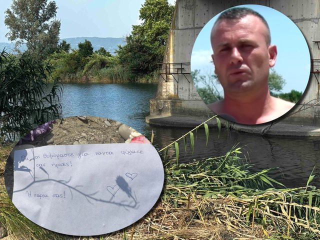 Albanian immigrant pulled them out of the river, the two children couldn't