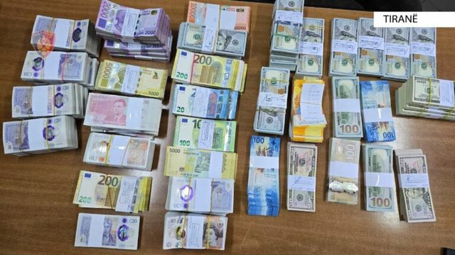 Policia e Tiranës sekuestron 500 mijë euro, procedohet pronarja e