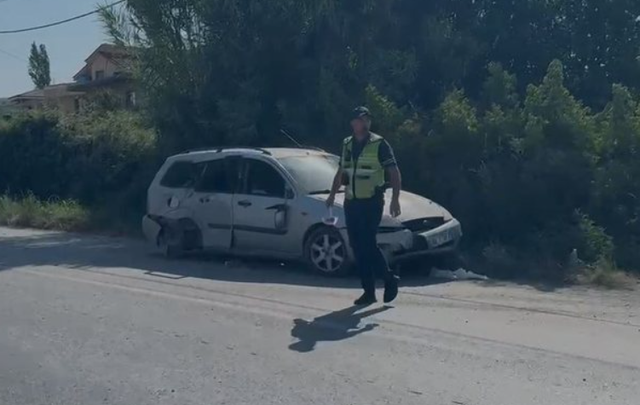 Accident in Fier-Levan, two injured